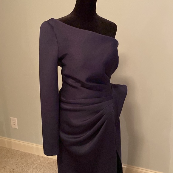 JOVANI DRESS, #06998, SCUBA FLOOR LENGTH. - Picture 2 of 4